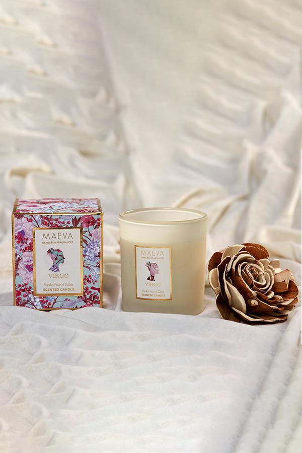 Zodiac Frosted Glass Candle