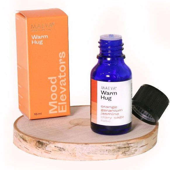 Warm Hug | Mood Elevator | Fragrance Oil blend with Geranium, Rose, Clary Sage, Orange, & Jasmine