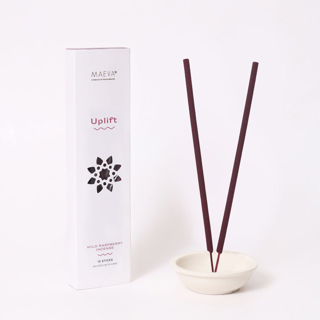 Wild Raspberry Incense Sticks | Handmade Incense Sticks for Temple & House