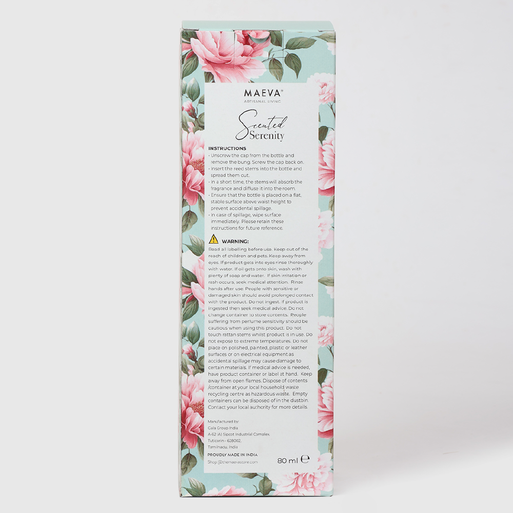 Scented Serenity Blush Peony Reed Diffuser