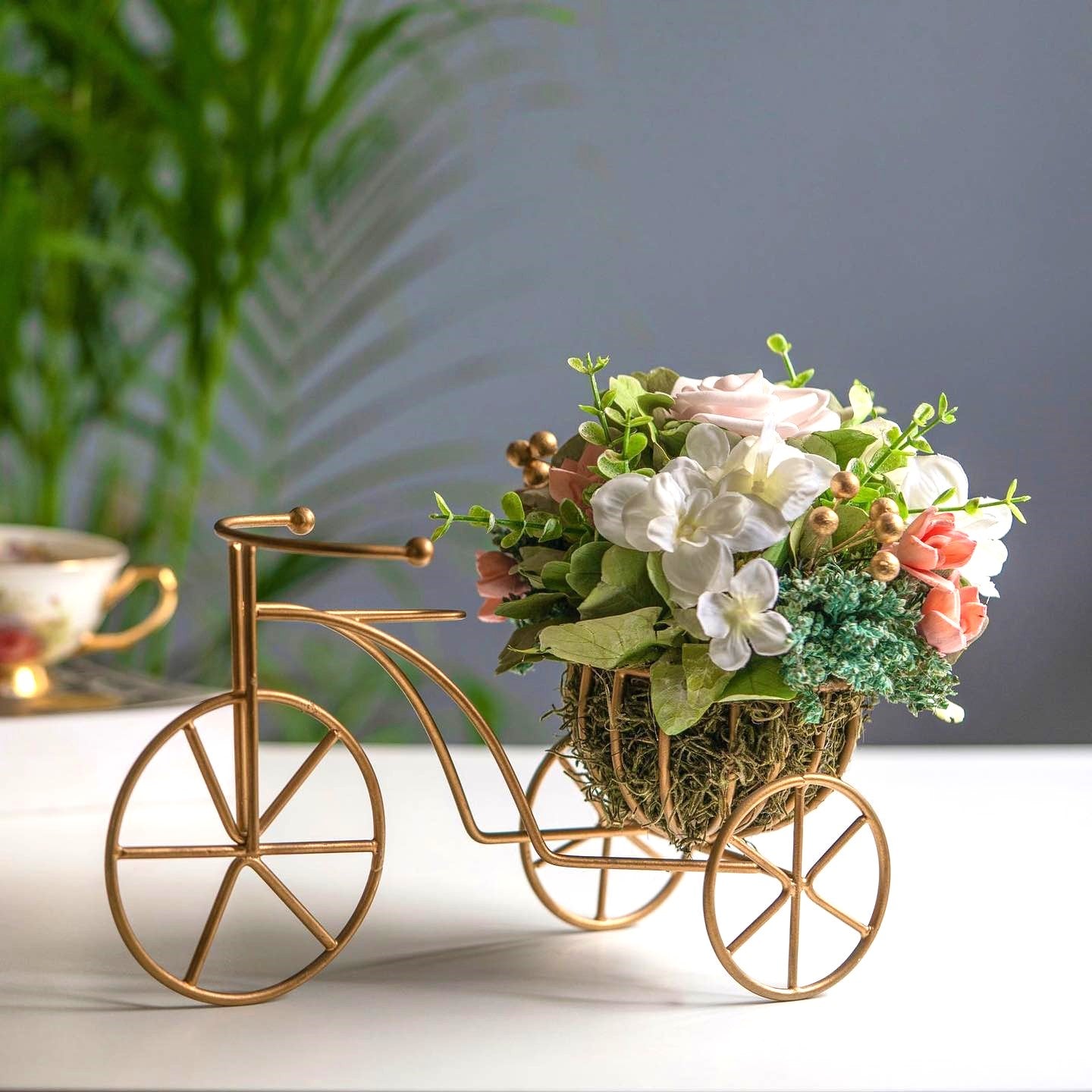 Victorian Floral Bicycle