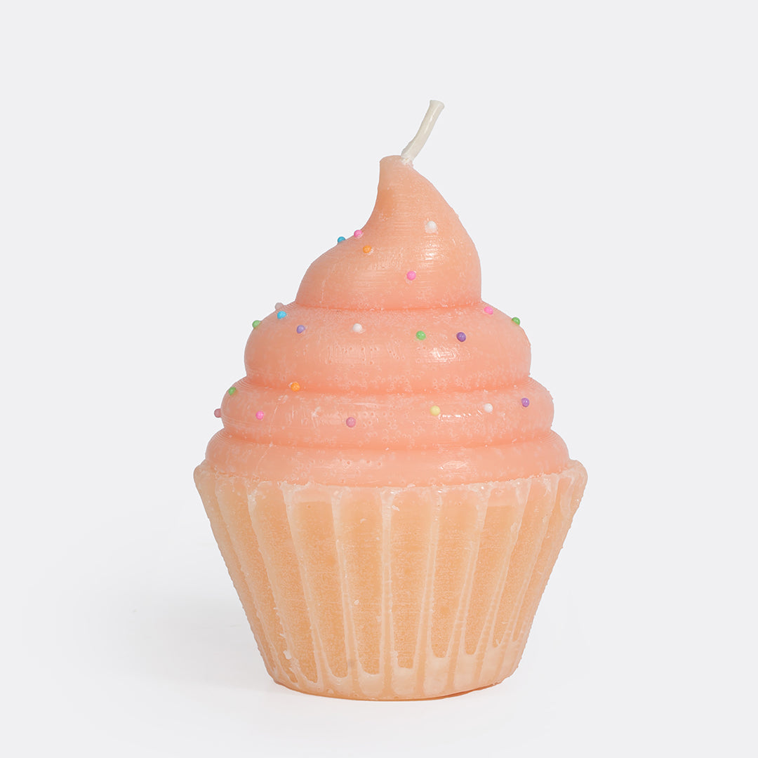 Strawberry Cupcake Candle