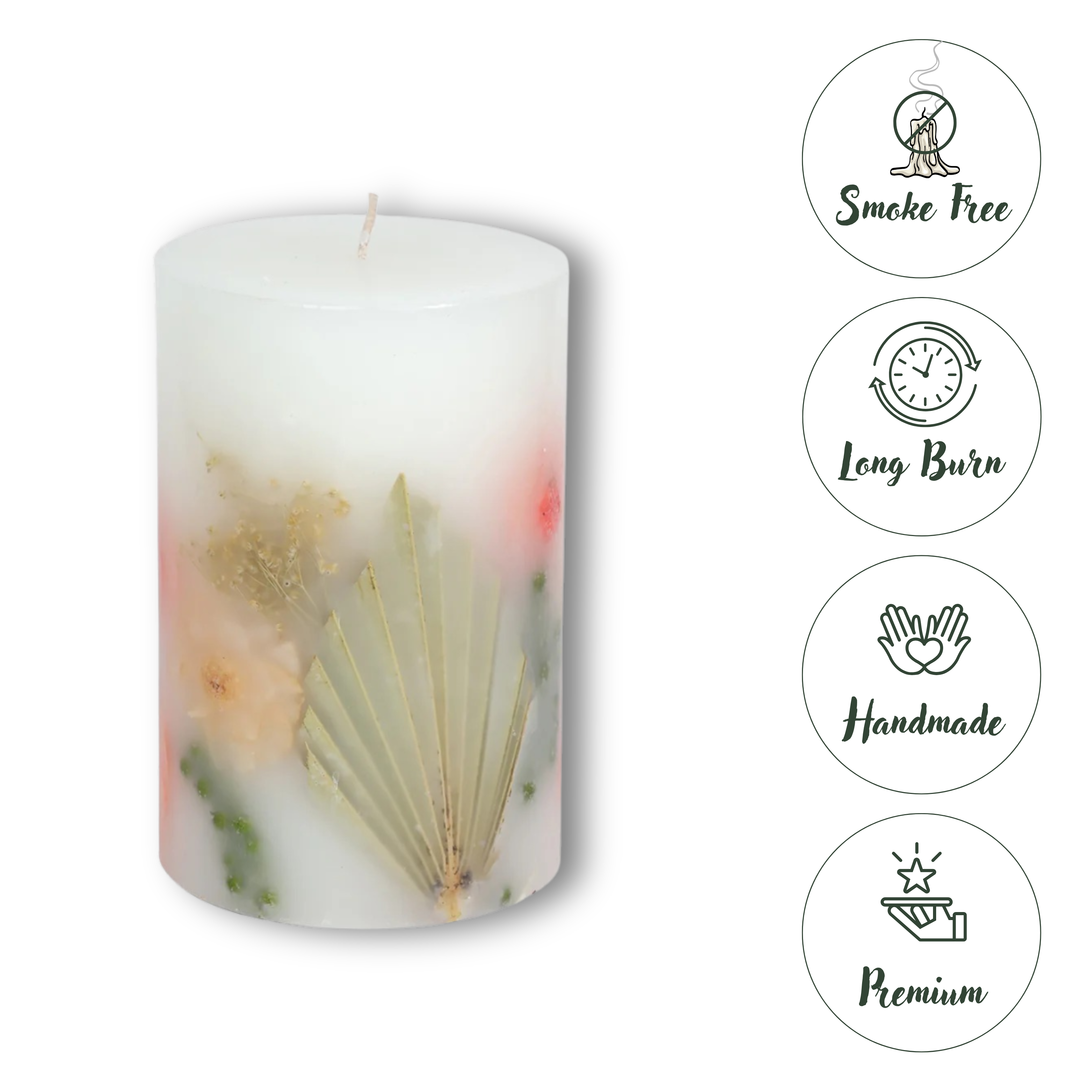 Pink Haze Botanical Candle