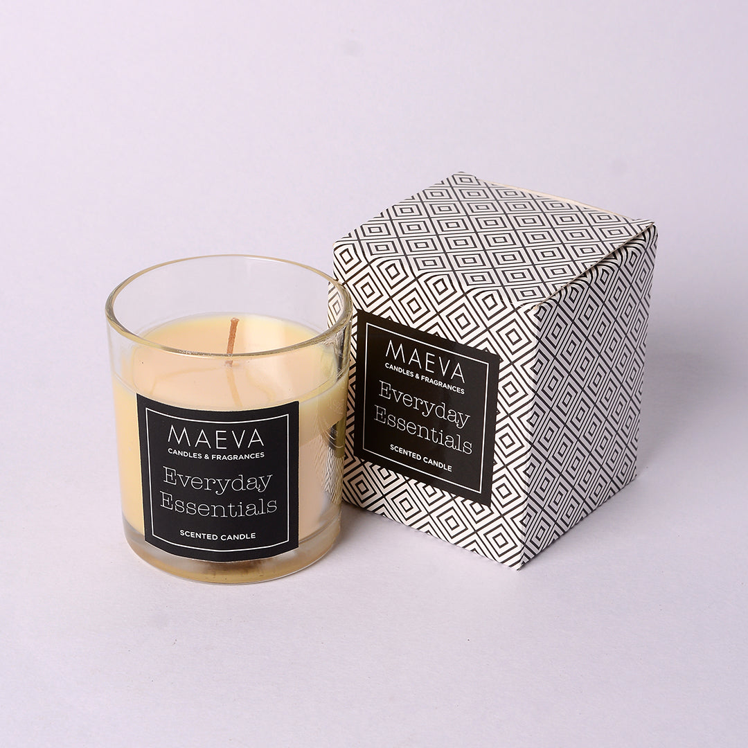 🎁 Clear Glass Candle - Vanilla
