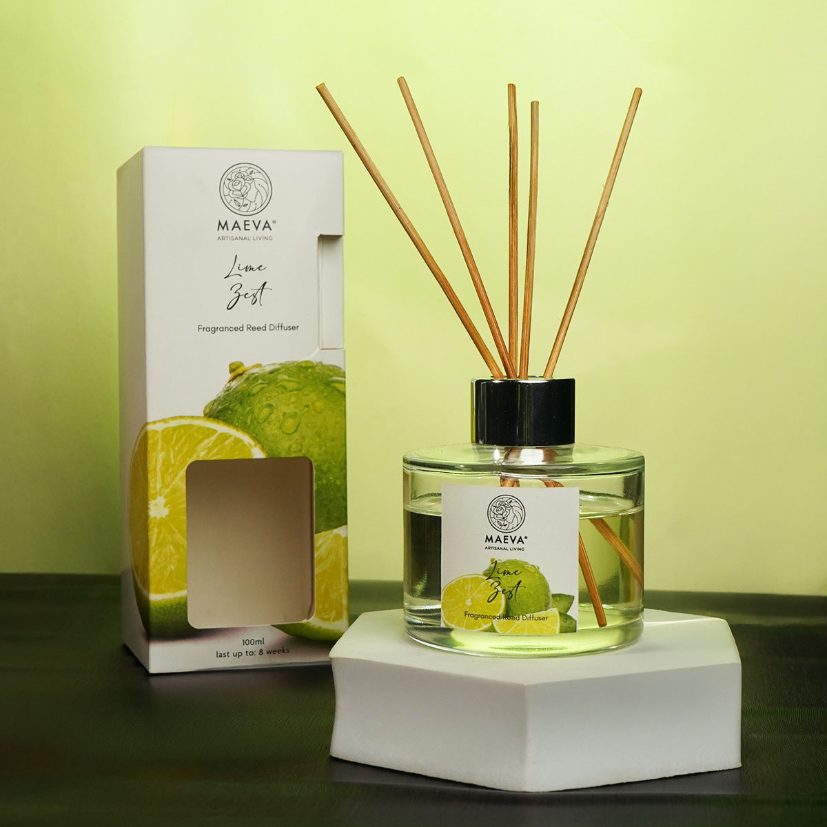 Lime Zest Reed Diffuser