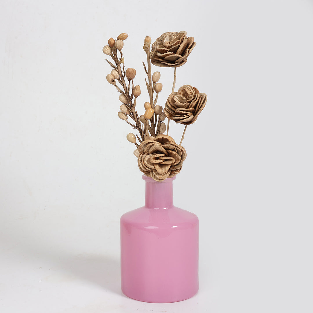 Glass Flower Vase- Petal Kiss