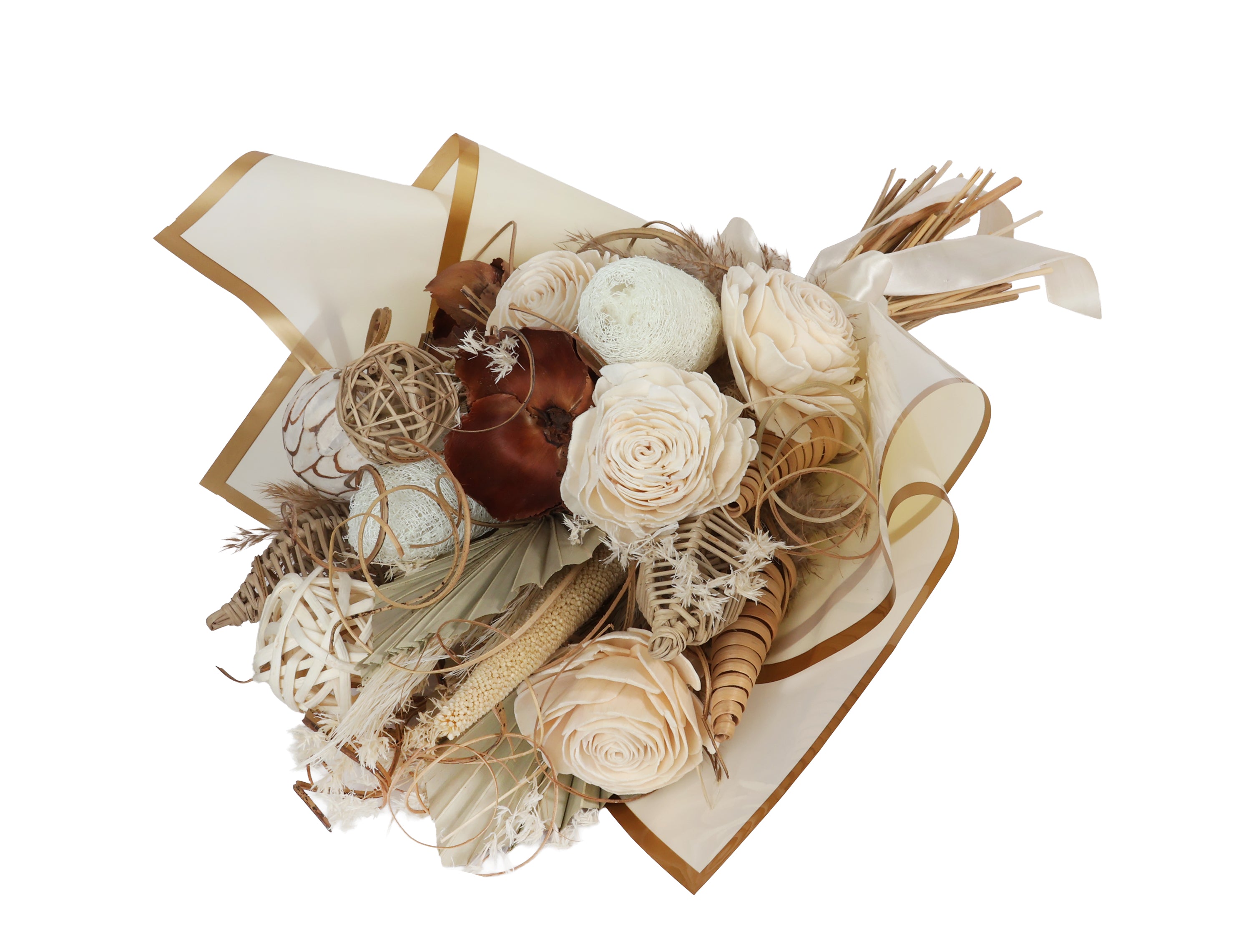 Linen Petals Bouquet