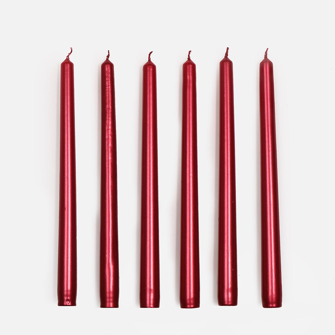 Christmas Tapers - Pack of 6