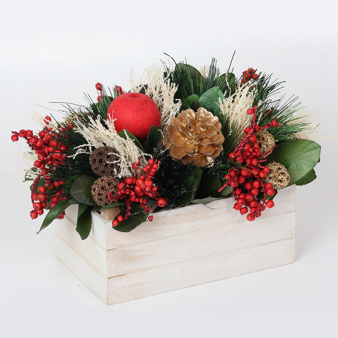 Winter Berry Table Decor