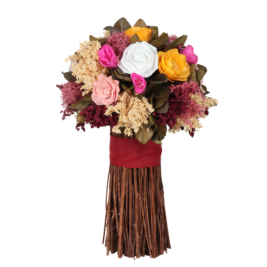 Amber Rose Dried Botanical Bouquet