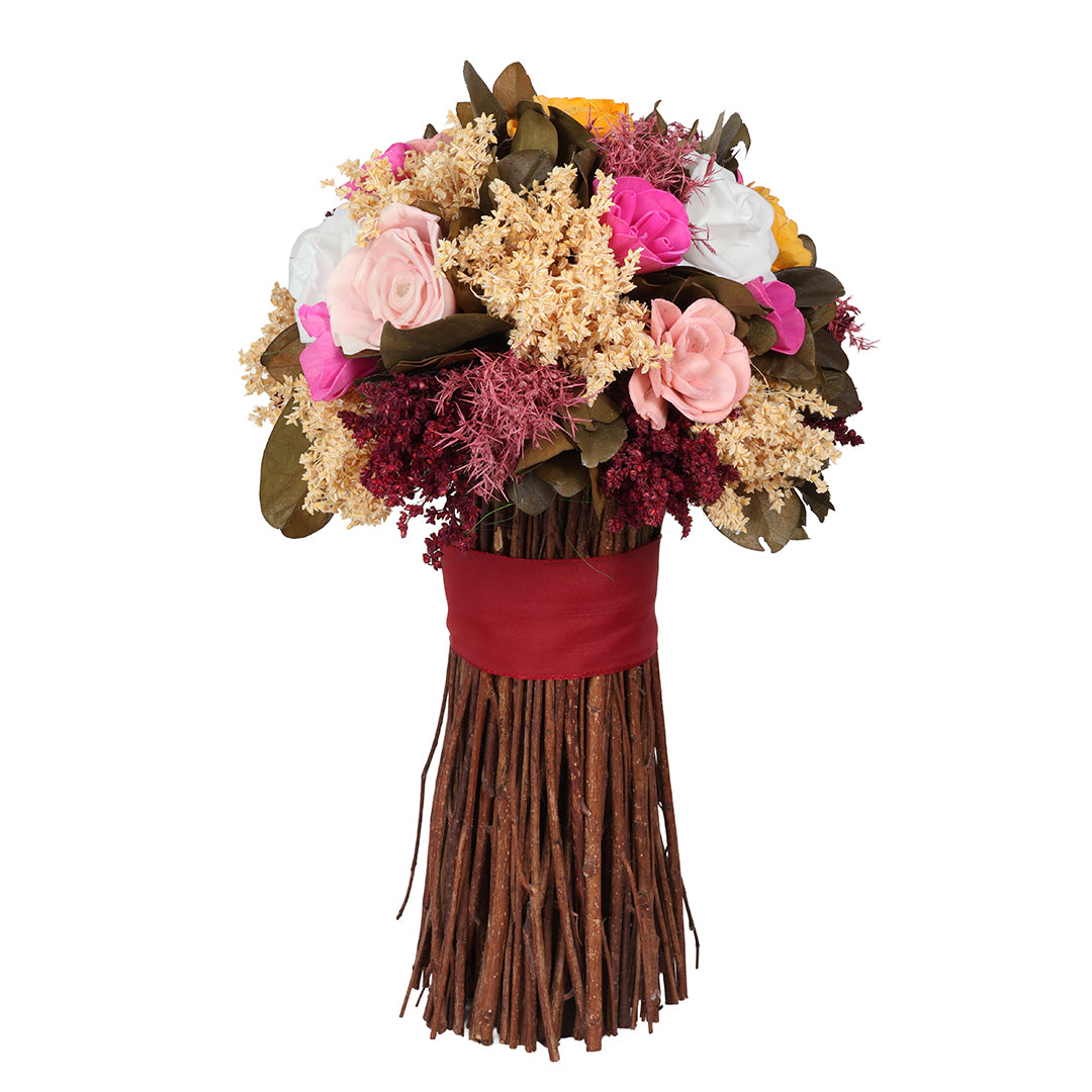 Amber Rose Dried Botanical Bouquet