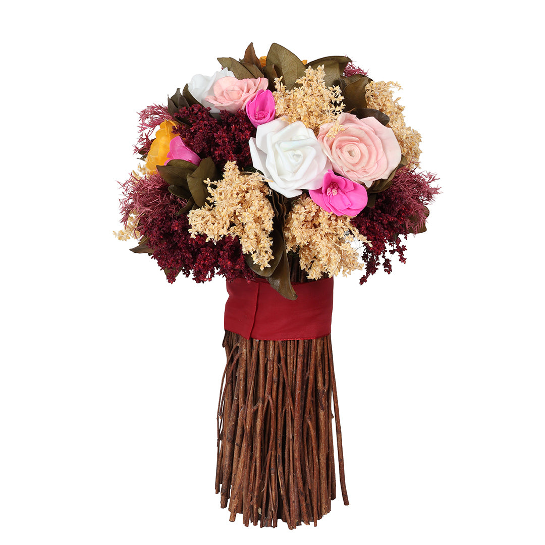 Amber Rose Dried Botanical Bouquet