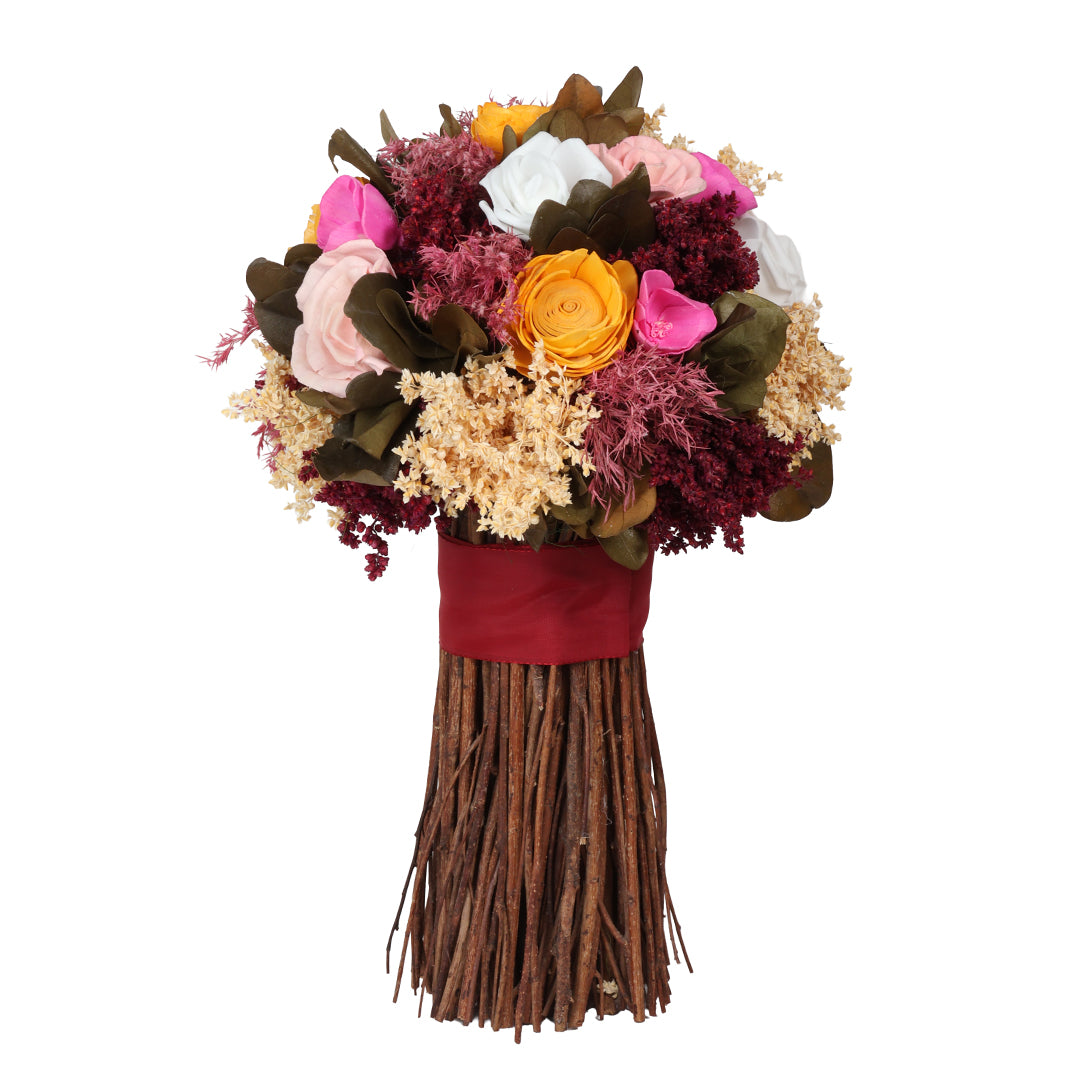 Amber Rose Dried Botanical Bouquet