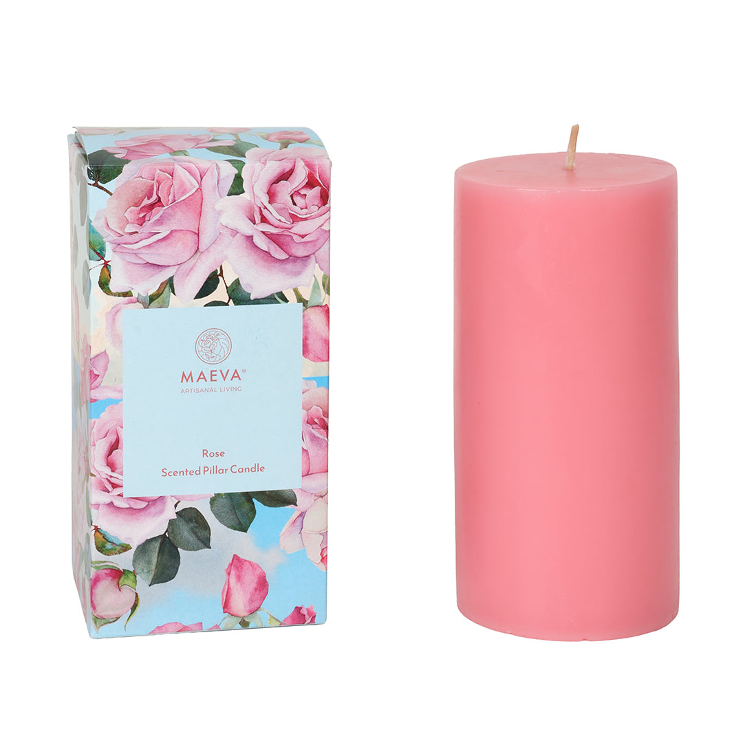 Cupid & Psyche Pillar Candle - L