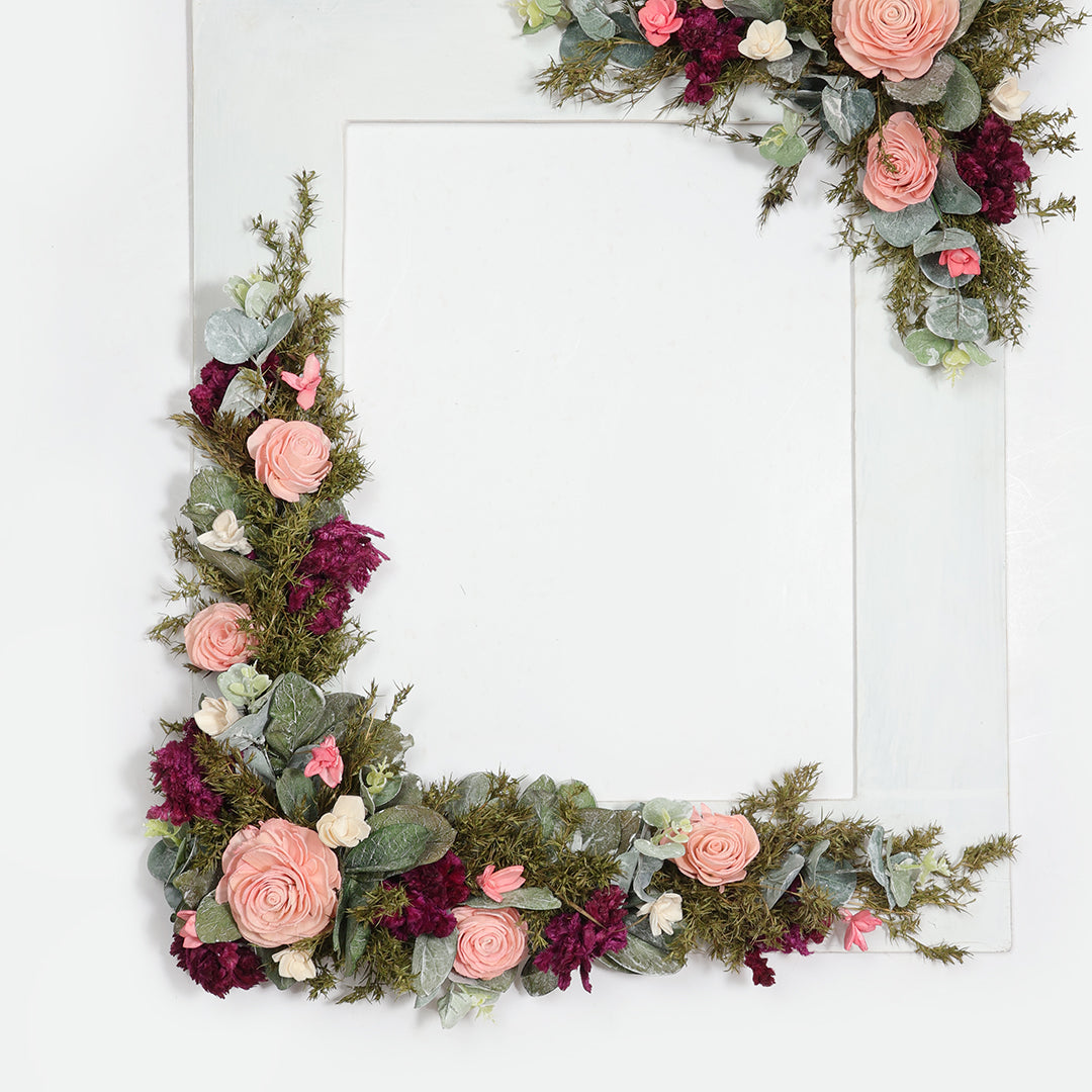 Parisian Beauty Floral Frame