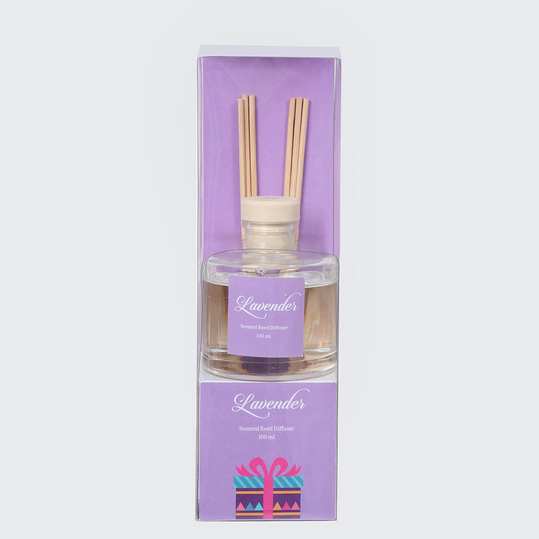 Lavender Diffuser | Fragrance Oil Diffuser for Aromatherapy & Meditation | Reed Diffuser With Sticks