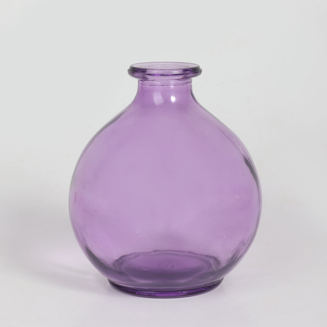 Round Flower Vase-Lilac Grace