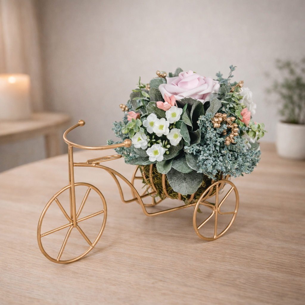Victorian Floral Bicycle