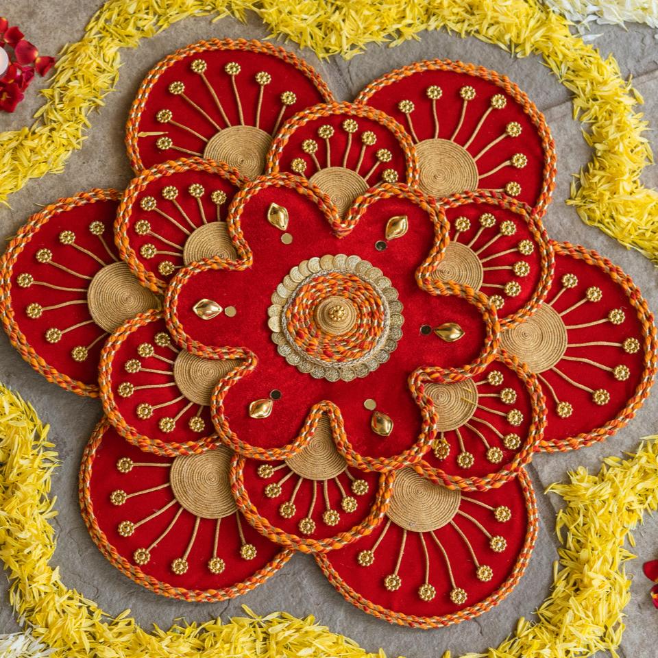 Abir Rangoli Mat