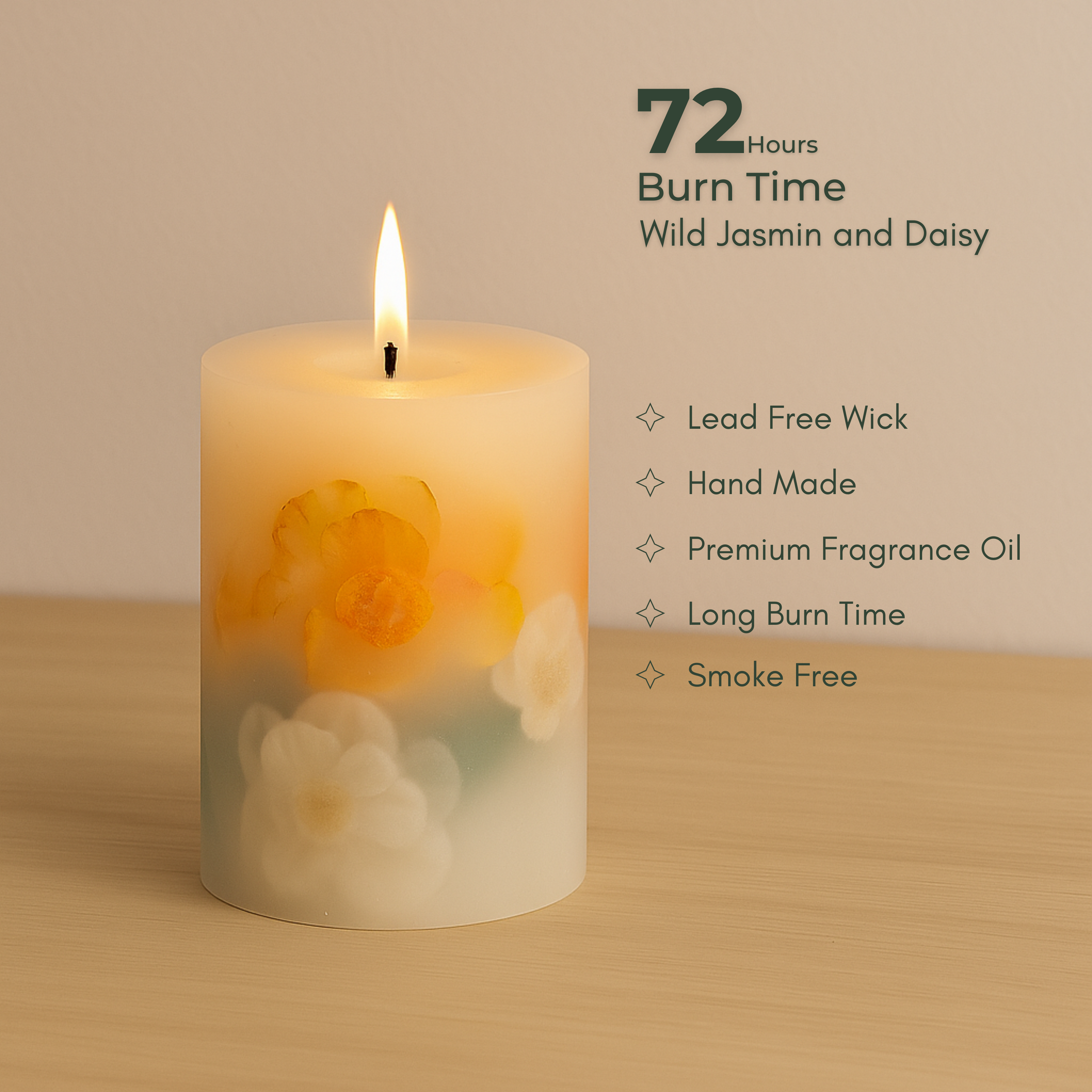 Sunshine Botanical Candle - Large
