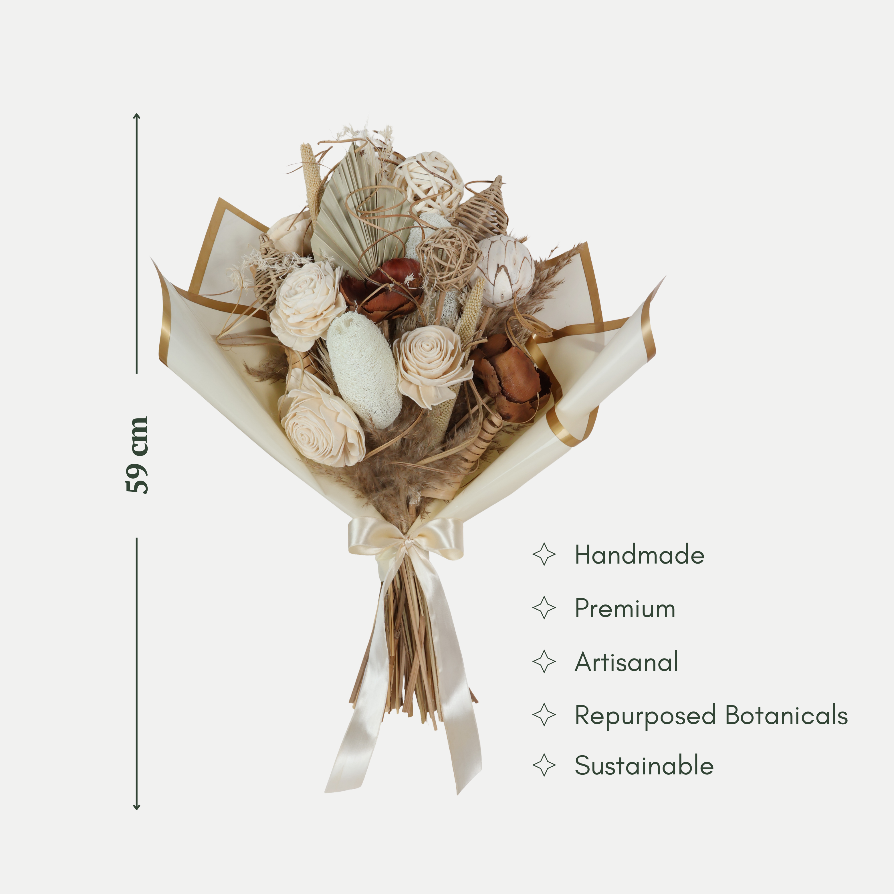 Linen Petals Bouquet