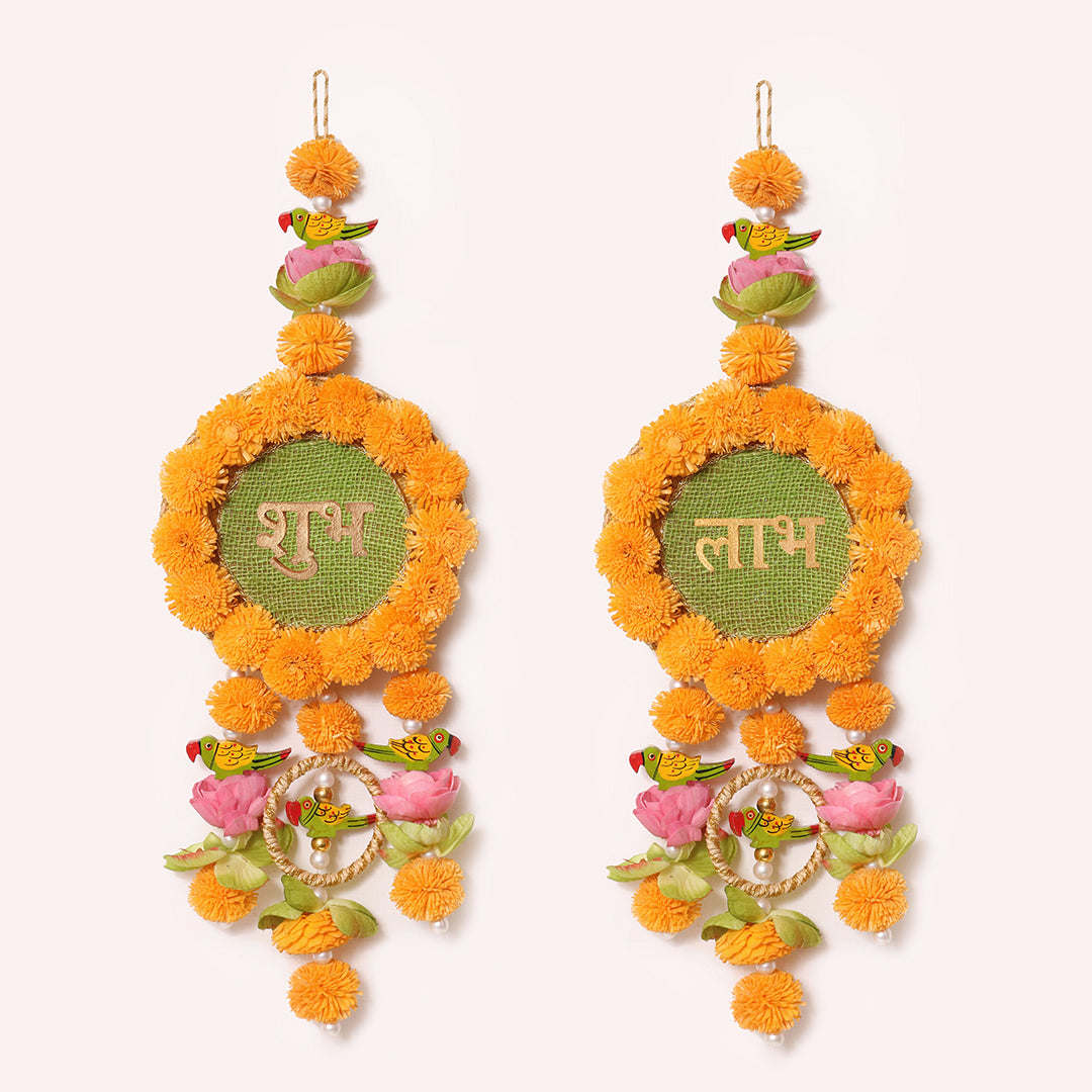 Shubh Laabh Door Hangings - Set Of 2