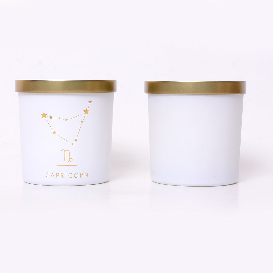 Capricorn Zodiac Candle - Set of 2