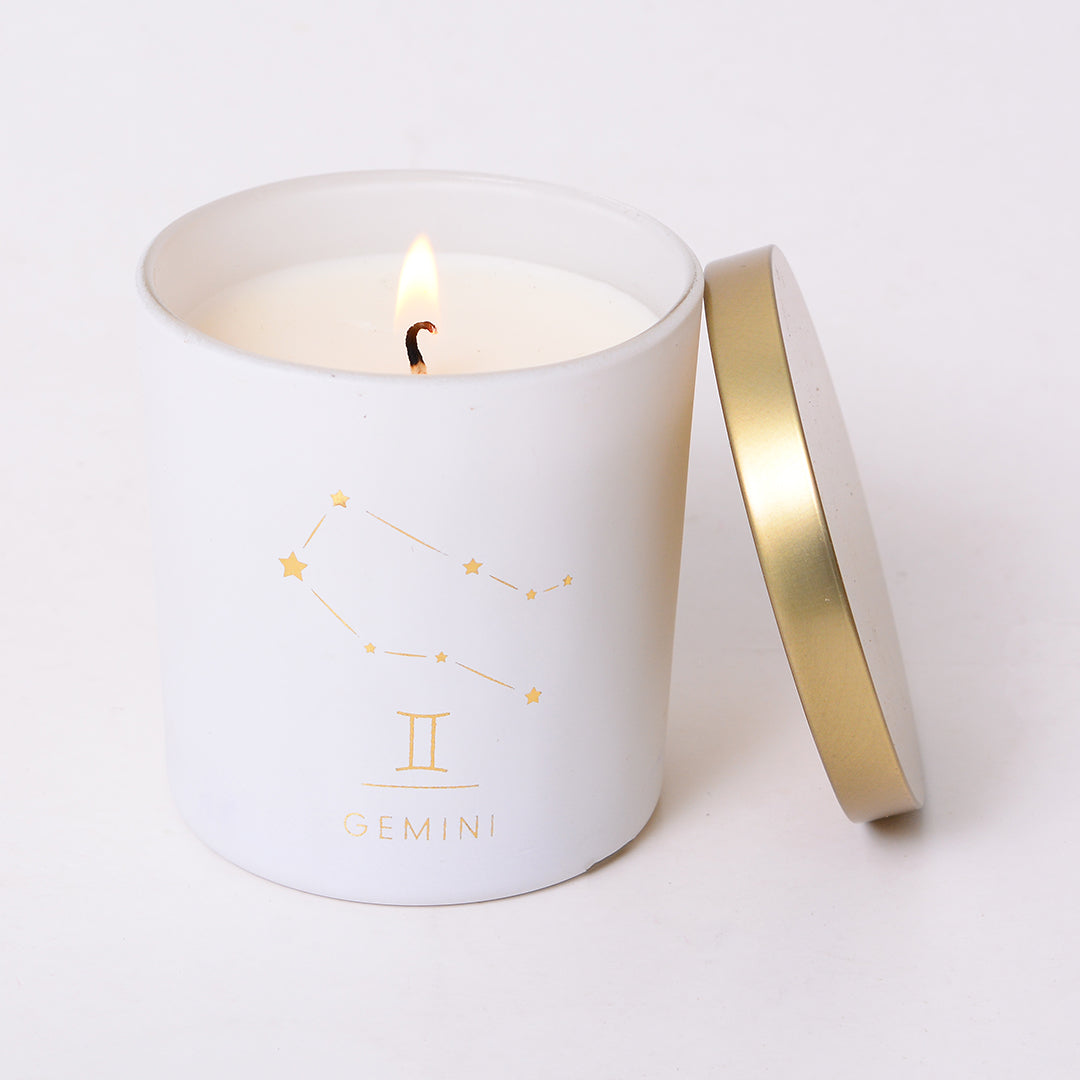 Gemini Zodiac Candle - Set of 2