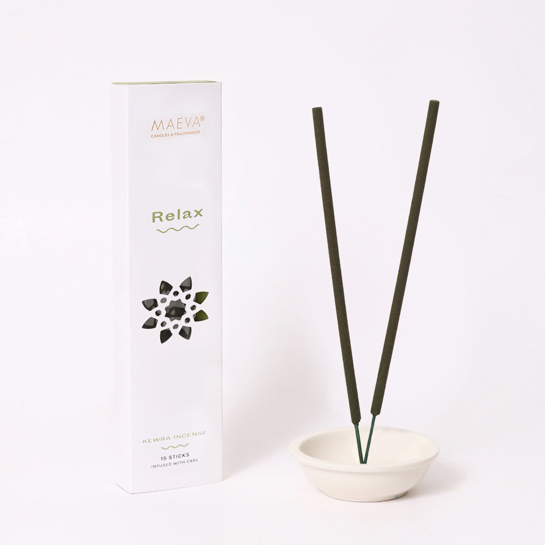 Kewra Incense Sticks | Scented Sticks for Spa, Gym, Yoga & Meditation remove space