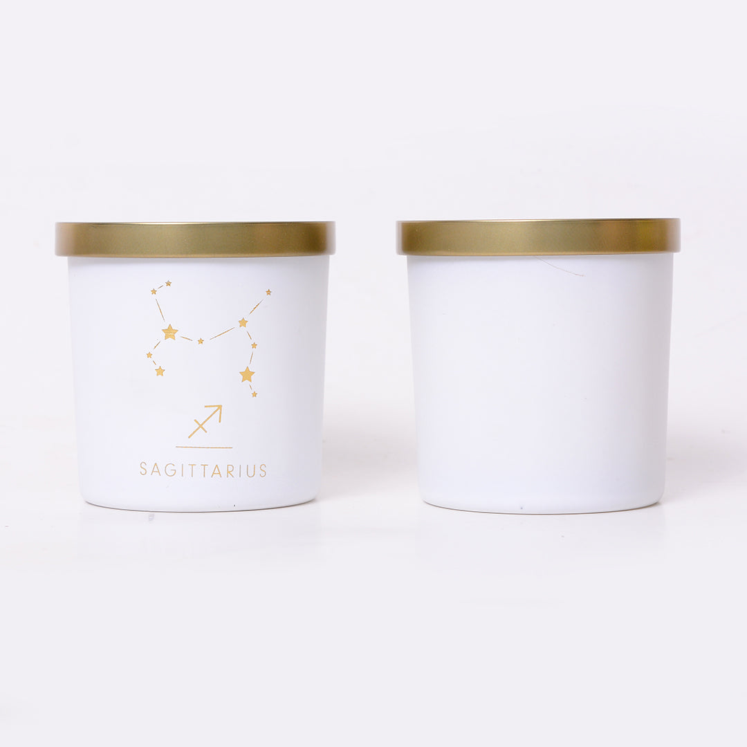 Sagittarius Zodiac Scented Jar Candle - Set of 2