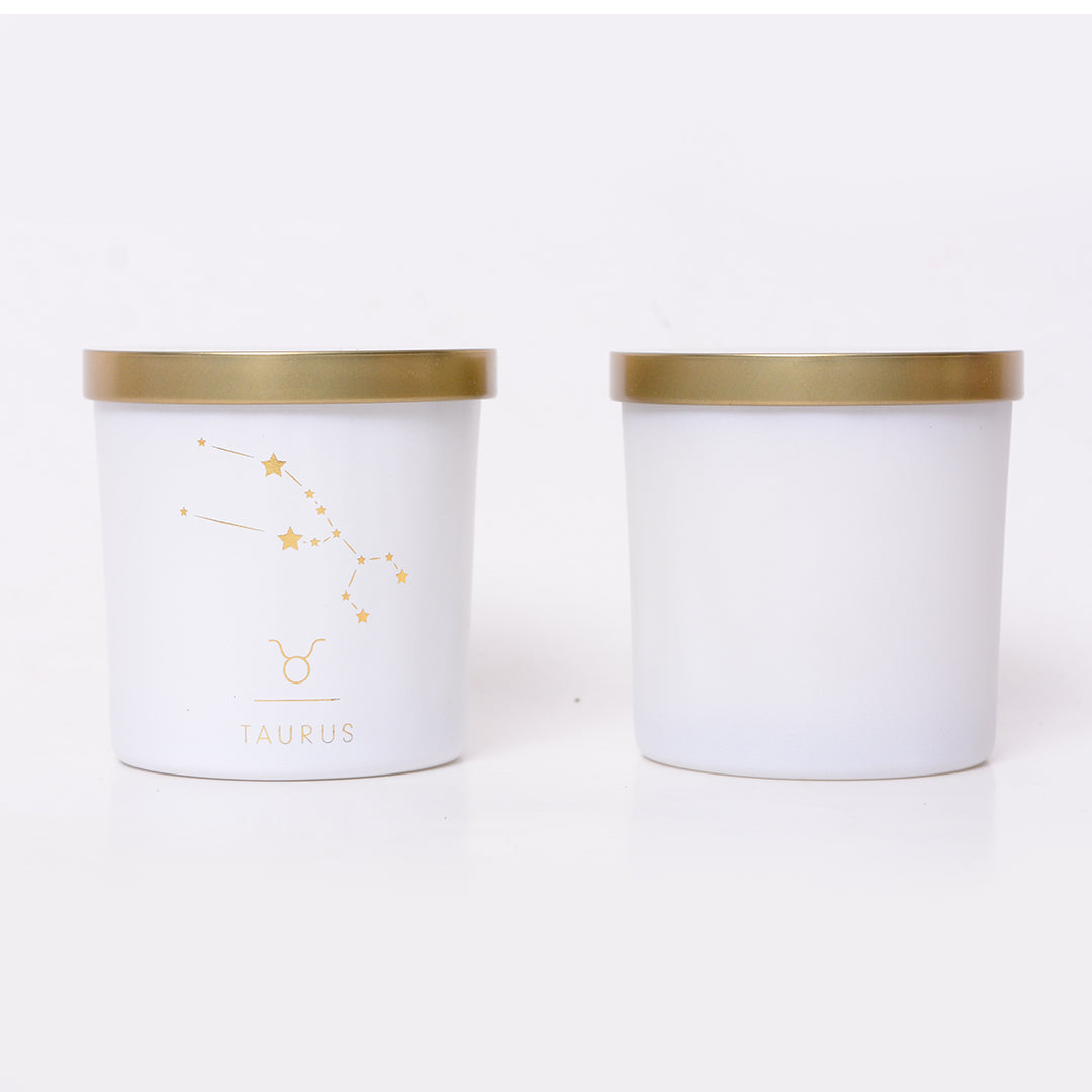 Taurus Zodiac Scented Jar Candle - Set of 2