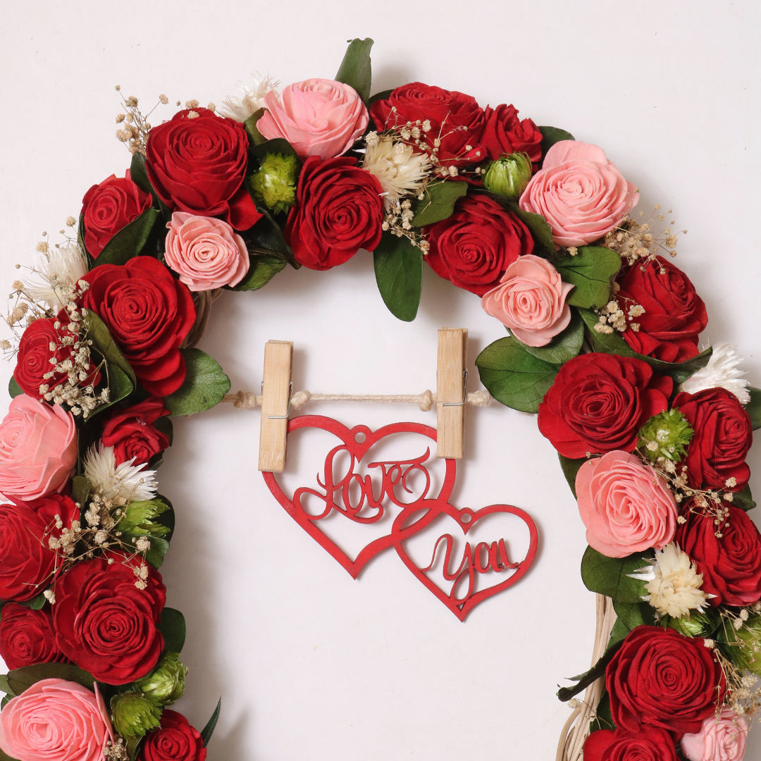 Eternal Love Oval Wreath