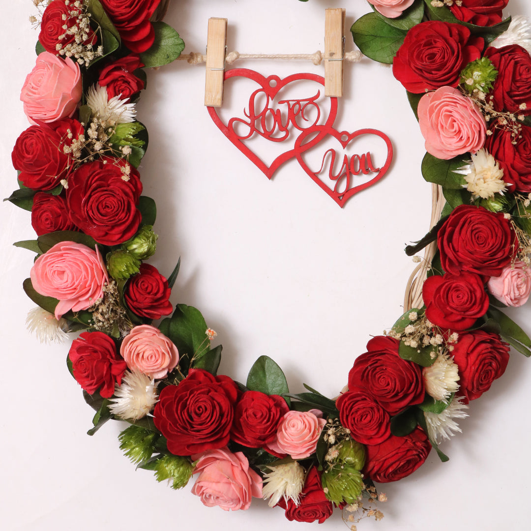 Eternal Love Oval Wreath