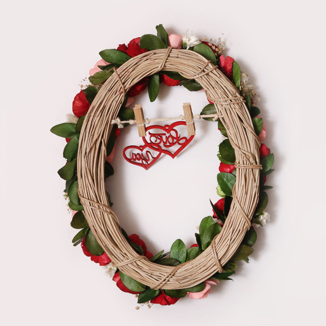 Eternal Love Oval Wreath