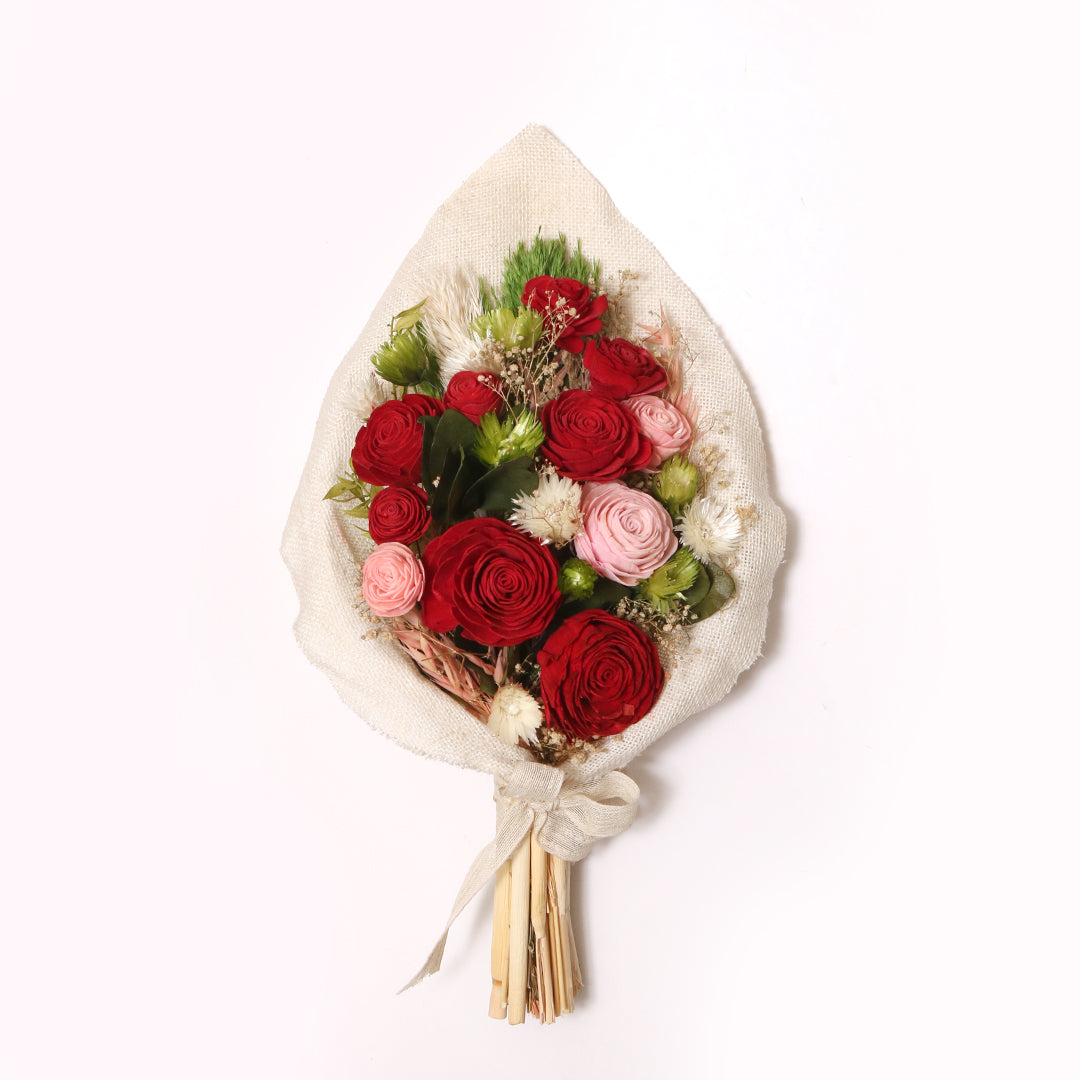 Rose Rogue Dried Flower Bouquet