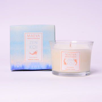 Spa Flared Glass Candle